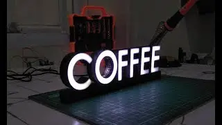 3d printed led coffee table