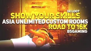 PubgMobile Live  Custom Room |live Practice Custom Pubg |BGMI Live Custom Rooms |BsGaming