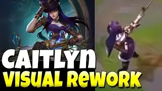 CAITLYN REWORK VISUAL UPDATE!! League of Legends