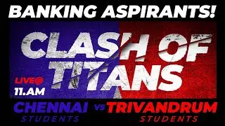 ⏱️🔴 LIVE |  Day-01 | Banking Branch Event | Clash Of Titan's | IBPS RRB CLERK 2022 - PRELIMS EXAM