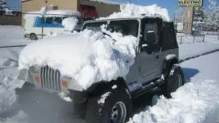 2007 - January - Winter Storm in Albuquerque