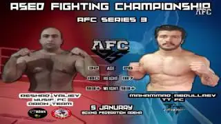 93+ KG - MAHAMMAD ABDULLAEV ( TT FC ) vs RESAD VELIYEV ( YUSIF FC )  AFC SERIES 3