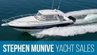 Intrepid 390 Sport Yacht (2012) with Triple 300 HP Mercury Outboard Engines &mdash; Walkthrough