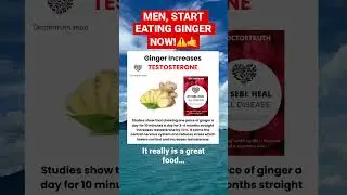 Ginger can increase testosterone by a lot&hellip; #health #food #diet #ginger #testosterone #men