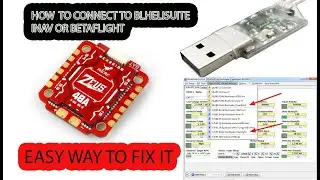 HOW TO CONNCT BLHELISUITE TO THE ESC OF YOUR DRONE ** FAST Way***
