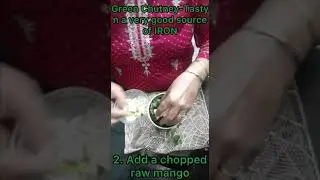 #Delicious #mouthwatering #richiniron# #Tasty #Greenchutney