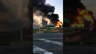 Busbrand i Langeskov