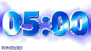 5 Minute Timer - Study - Work - Deep Focus - Countdown Timer - No Music