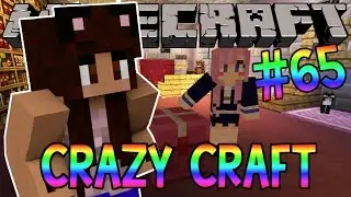 Minecraft: YouTuber Survival #65 - Lizzie's Booty (Minecraft Crazy Craft 3.0 SMP)