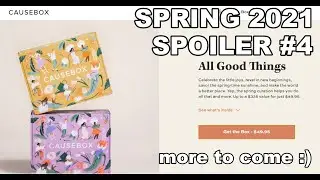 🥰 CAUSEBOX Spring 2021 SPOILER 4: Return of a fan fav...