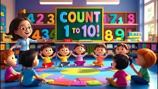 Learn Numbers with 2D Dancing Fun | Counting for Kids with Toki Kids