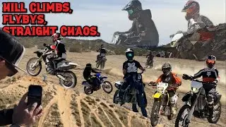 Hill Climbs & Fly Bys with the boys | Dove Springs California