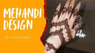 🔥Simple Mehndi Design for Hands | Trending Henna Patterns #trending #like #mehandi #design #girlies 