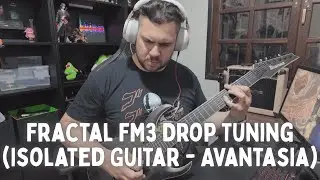Fractal FM3 Drop Tuning Raw Tone (Isolated Guitar) Pure Guitar Sound - Memory By Avantasia
