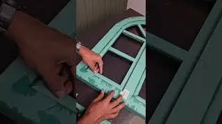 False Windows Wall Makeover #asthetic #diy