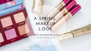 A PRETTY & EASY SPRING MAKEUP LOOK