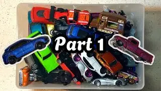 Container full of hotwheels and matchbox cars !! 🔥🏁