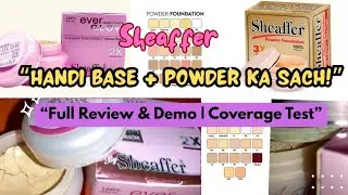 Sheaffer &ldquo;Handi Base + Powder Review & Demo&rdquo;&ldquo;Kya Yeh Dono Kaam Karte Hain?&rdquo;