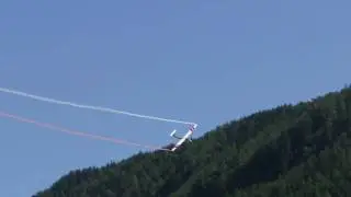 Inverted low pass with Pilatus B4 in Vipiteno