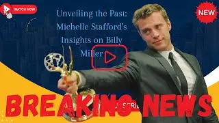 Sad😭News !! Unveiling the Past: Michelle Stafford's Insights on Billy Miller❗❗Watch details.#miller