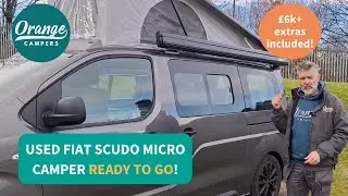 Lightly used Fiat Scudo Micro Camper READY TO GO - plus £6k worth of extras included!