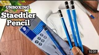 unboxing and review STADLER marsh lumograph graphite pencil /finally purchased my dream pencil😍😍😍