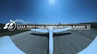 LEAX Right-Hand Traffic Pattern Runway 12 | Circuito en Aer&oacute;dromo de la Axarqu&iacute;a | One Air