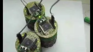 Shape-shifting robot forms from magnetic swarm