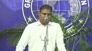 SUNDAY LIVE | GRACE GOSPLE CHURCH | MESSAGE |  16 11 25 | PASTOR MORRIS ARTHUR PAUL | 2ND SERVICE