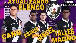 PES 2020 Vasco Transferências 2020 como atualizar elenco #PES2020 #Vasco