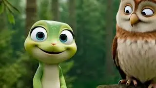 The Great Nut Hunt! | Cute Animal Adventure Cartoon 🐿️🐛best animals animation 