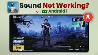Fix- PUBG Mobile Sound Not Working Problem on Android | Solved PUBG No Sound Issue