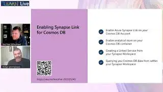 Learn Live: Azure Cosmos DB: Learn how to enable analytics over real-time operational data | CLL12
