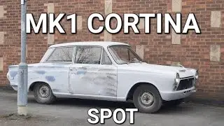 Rotbox Spotting - Solid Gold Spot - Ford Mk1 Cortina Pre Aeroflow. (Consul Cortina)