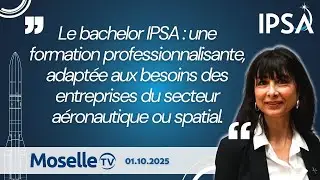 Moselle TV | 🛫 Ouverture du #bachelor #aéronautique #ipsa #jeanxxiii 01.10.2025
