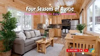 Four Seasons of Rustic 🌿🍂❄️☀️ Tiny Home Decor for Every US Climate