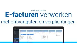 E-facturen verwerken (ontvangsten en verplichtingen)