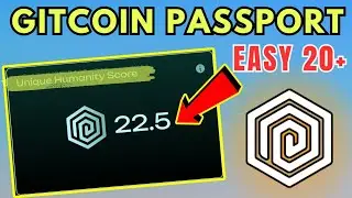 20+ Gitcoin passport score ( Very Easy )