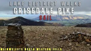 Best hikes in the lake District, Braithwaite round to Grisedale Pike, Sail. Lake District