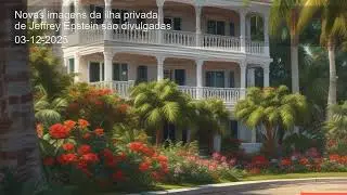 Novas imagens da ilha privada de Jeffrey Epstein s&atilde;o divulgadas