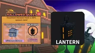 Completed Halloween Quest | Clean A House Roblox