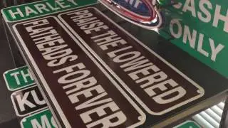 Man Cave Custom Street Signs
