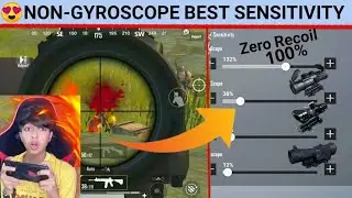 [NEW 2023] 🔥 Best Sensitivity For Pubg Mobile Lite I Zero Recoil I Gyro & Non Gyro Sensitivity
