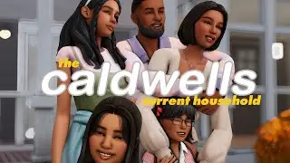 my cozy realistic family (1HR) longplay | current household | the sims 4