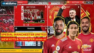 DLS 21 Mod Manchester United Musim 2020/21 Best Graphics Offline