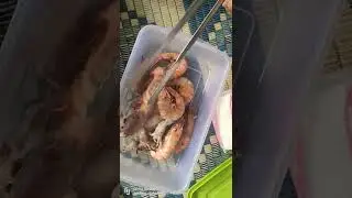 Grilled Squid, Grilled Shrimp, Koh Kong Fish Sauce