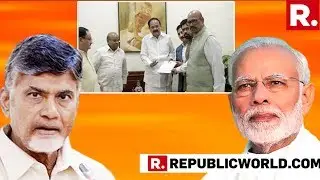 In A Massive Coup, 4 TDP MPs Join BJP; Party Addresses A News Briefing