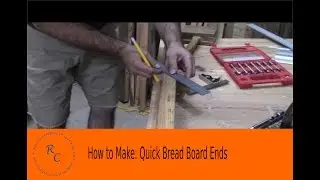 How to Make: Bread Board Ends for a Reclaimed Barn Wood Farm House Style Dining Table