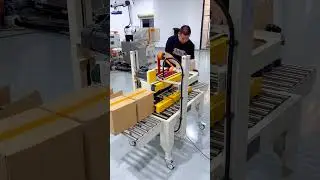 Fully automatic ring wrapping machine, automatically senses the goods #machine #factory #aluminum