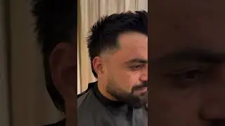 Rashid Khan Hair Styling Transformation | Latest Haircut & Style Tutorial 2025